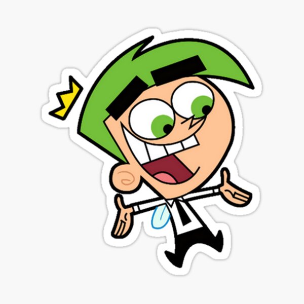 Nickelodeon The Fairly Oddparents Porn - Cosmo Stickers for Sale | Redbubble