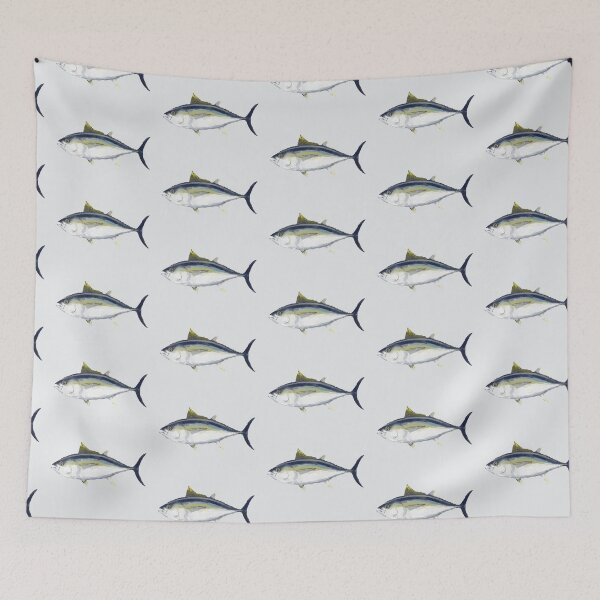 Item preview, Big Eye Tuna Fish Watercolor designed and sold by jjomally1.