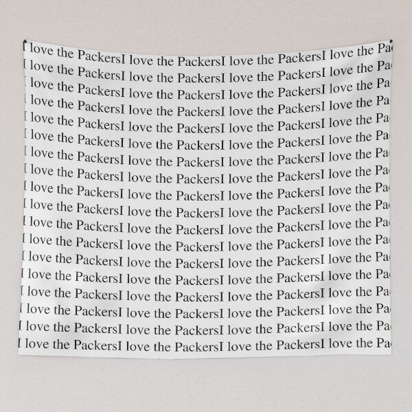 Item preview, I love the Packers  designed and sold by delborg.