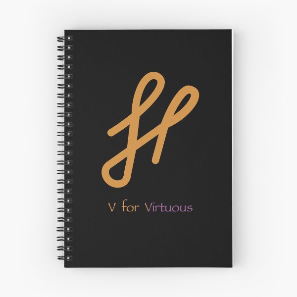 Item preview, V for Virtuous  designed and sold by Svetlana  Horvat.