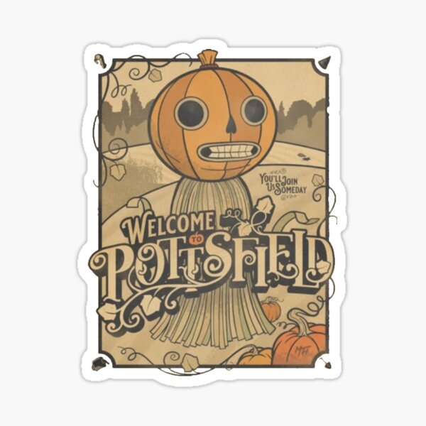 “pottsfield harvest festival Don your vegetables” Sticker for Sale by