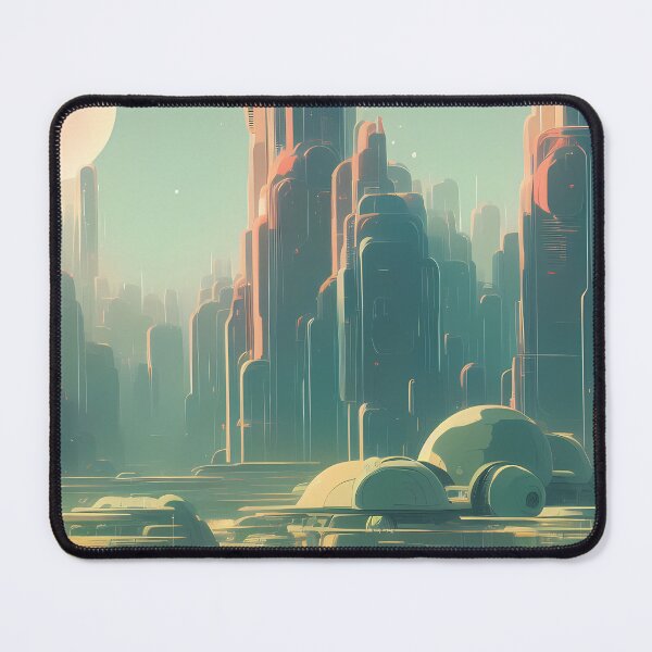 Item preview, Sci fi city concept art designed and sold by MichelangeloAI.
