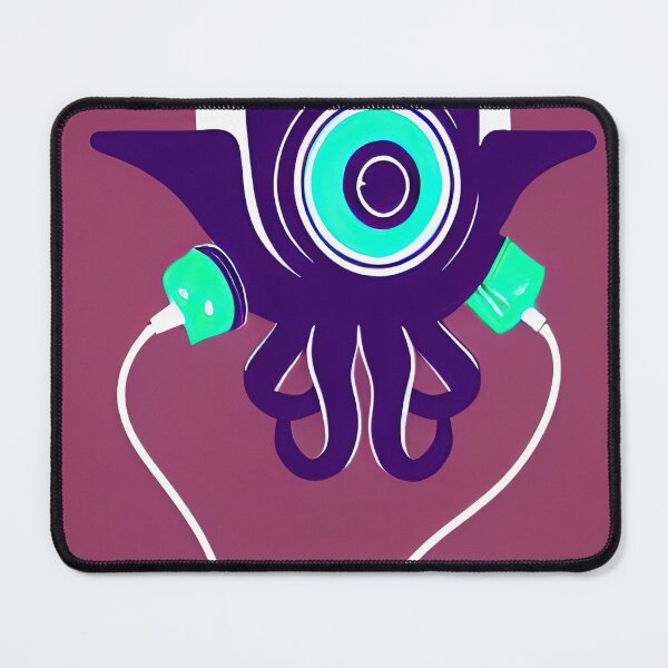 Item preview, Futuristic Octopus designed and sold by RockingPandS.