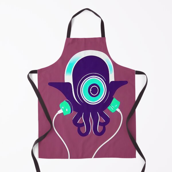 Item preview, Futuristic Octopus designed and sold by RockingPandS.