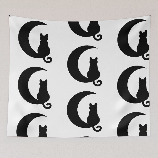 Item preview, Black Cat on the Moon designed and sold by Nicoladenisa71.