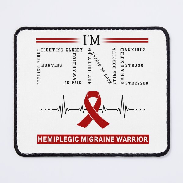 Item preview, I'm Fine Hemiplegic Migraine Warrior Support Hemiplegic Migraine Awareness Gifts designed and sold by rechardtee.