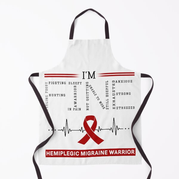 Item preview, I'm Fine Hemiplegic Migraine Warrior Support Hemiplegic Migraine Awareness Gifts designed and sold by rechardtee.