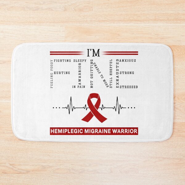 Item preview, I'm Fine Hemiplegic Migraine Warrior Support Hemiplegic Migraine Awareness Gifts designed and sold by rechardtee.