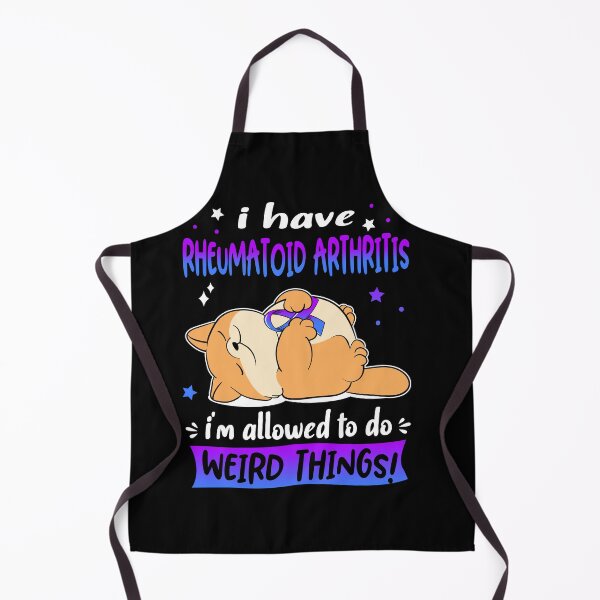 Item preview, Rheumatoid Arthritis Awareness Funny I have Rheumatoid Arthritis i'm allowed to do Weird Things! designed and sold by JanetShop809.