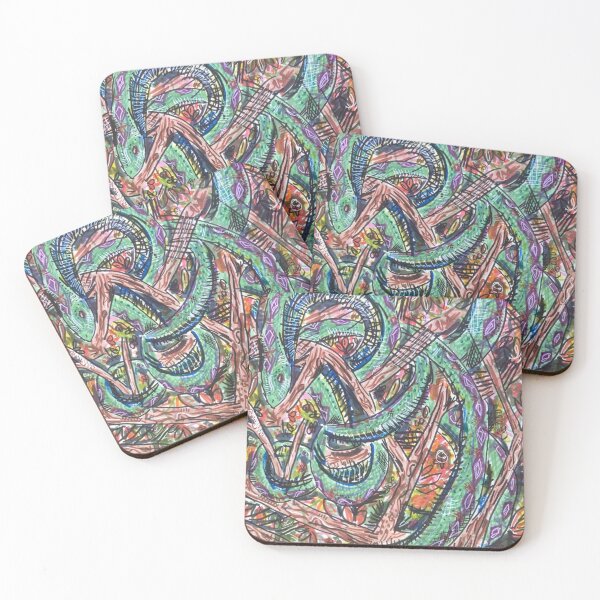 Item preview, Snake in Branches designed and sold by HeartonSleeves.
