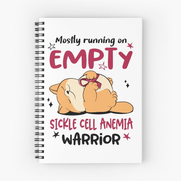 Item preview, Mostly running on Empty Sickle Cell Anemia Warrior designed and sold by ElizabethS809.