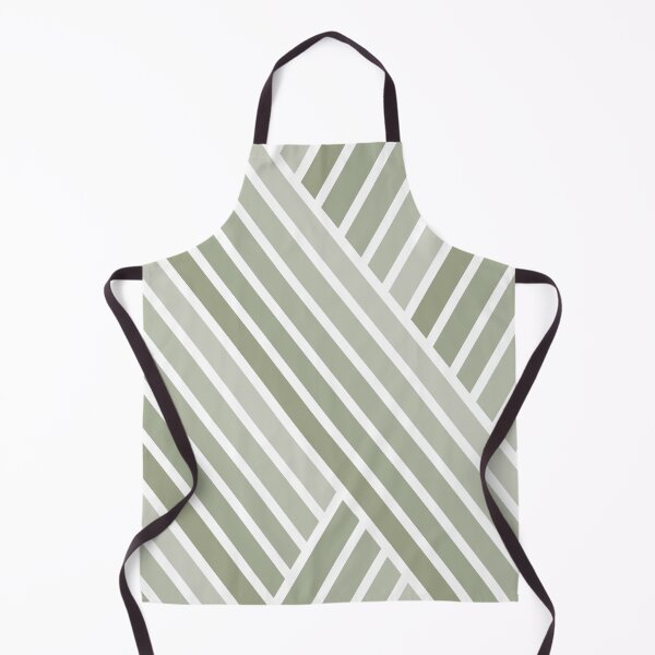 Item preview, Elegant Sage Green Stripes Pattern designed and sold by Deutschic.