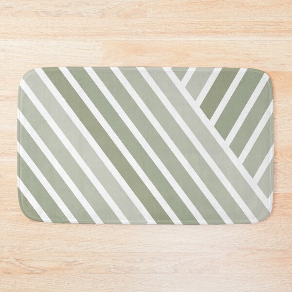 Item preview, Elegant Sage Green Stripes Pattern designed and sold by Deutschic.