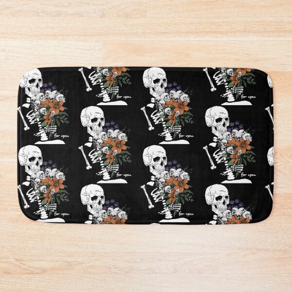 Item preview, Skeleton Smelling Skull Flower Bouquet- For You- Black/ Skeleton  designed and sold by Designs By YL.