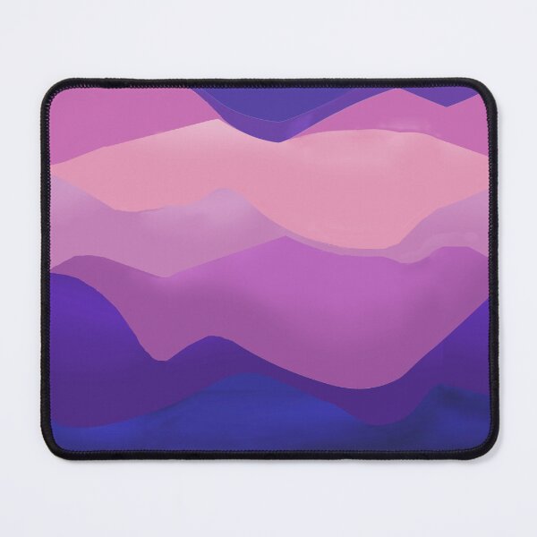 Item preview, hills, dunes, sunset, dawn, very peri, geometry, colored waves, sand designed and sold by Maria Mihailova.