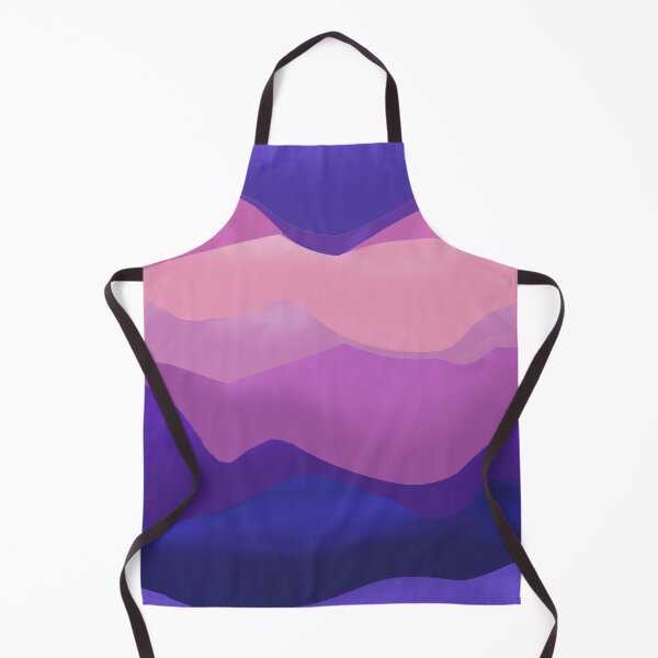 Item preview, hills, dunes, sunset, dawn, very peri, geometry, colored waves, sand designed and sold by Maria Mihailova.