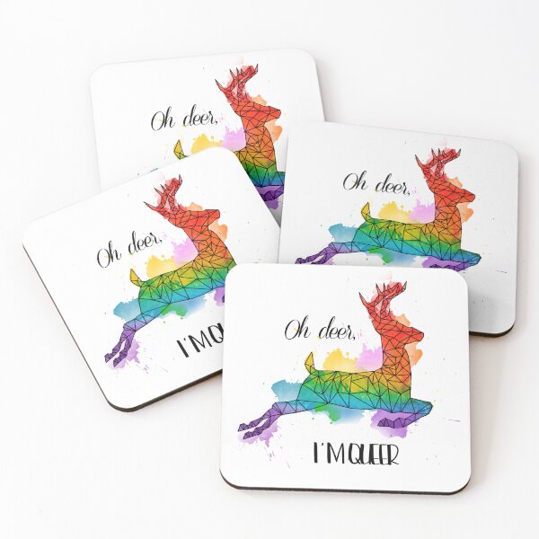 Item preview, Oh Deer I'm Queer designed and sold by ElijahSnake777.