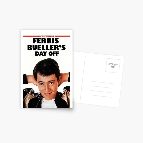 Le jour de congé de Ferris Bueller Carte postale