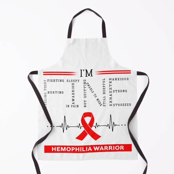 Item preview, I'm Fine Hemophilia Warrior Support Hemophilia Awareness Gifts designed and sold by rechardtee.