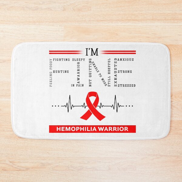 Item preview, I'm Fine Hemophilia Warrior Support Hemophilia Awareness Gifts designed and sold by rechardtee.