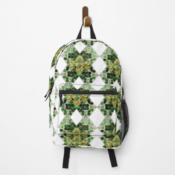 Item preview, Jade Inlay Mosaic Irish Leaf X Design - Flower designed and sold by JediNeil.
