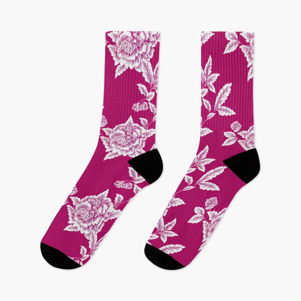 Item preview, Rococo Floral Pattern Print designed and sold by ThePurpleMelon.