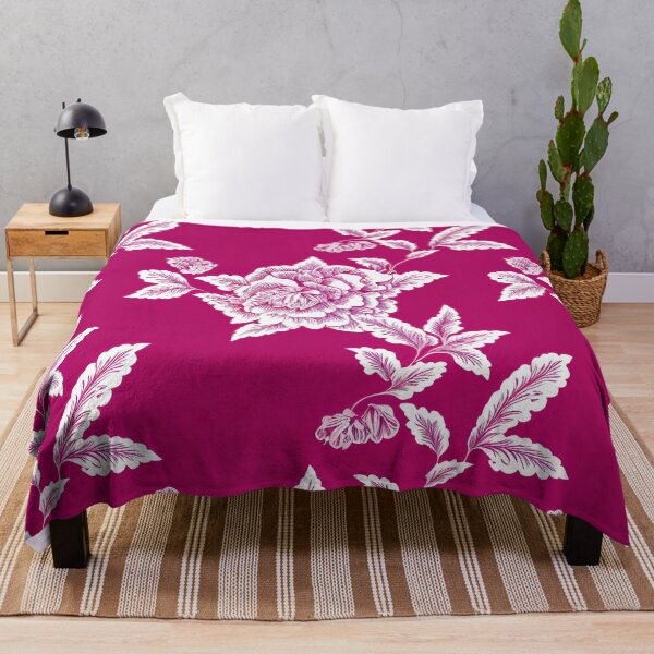 Item preview, Rococo Floral Pattern Print designed and sold by ThePurpleMelon.