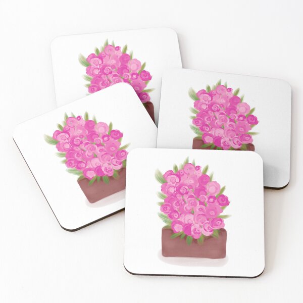 Item preview, rosa Rose im Topf designed and sold by Yell0whouse28.