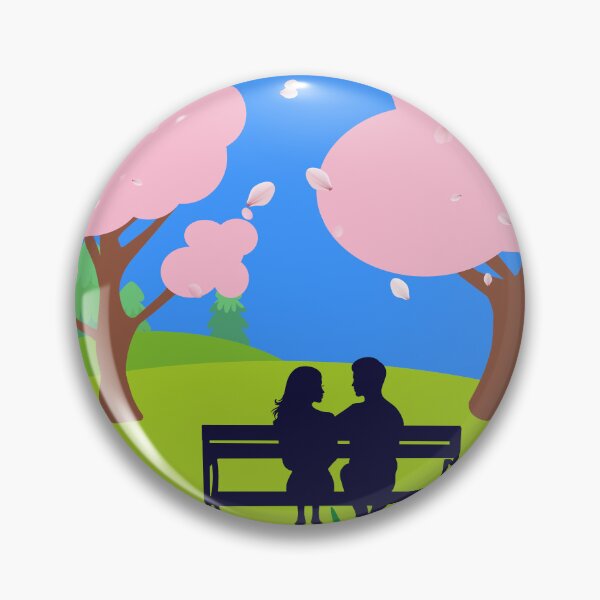 Item preview, Date in cherry blossom park designed and sold by PhoeniXDreamer.