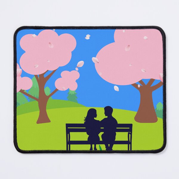 Item preview, Date in cherry blossom park designed and sold by PhoeniXDreamer.