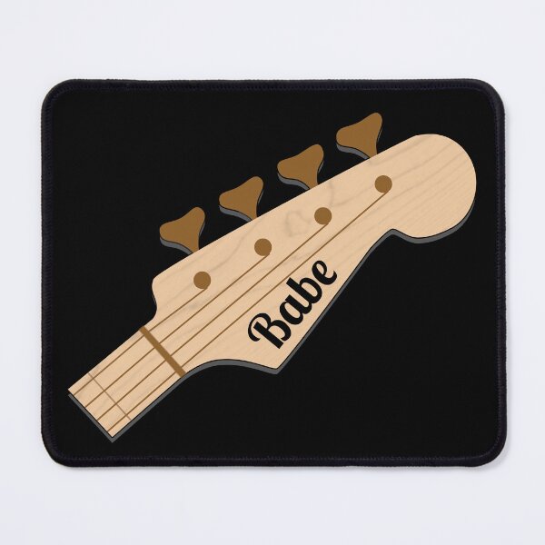 Item preview, BASS Babe - Bass Guitar Headstock designed and sold by Grepthor.