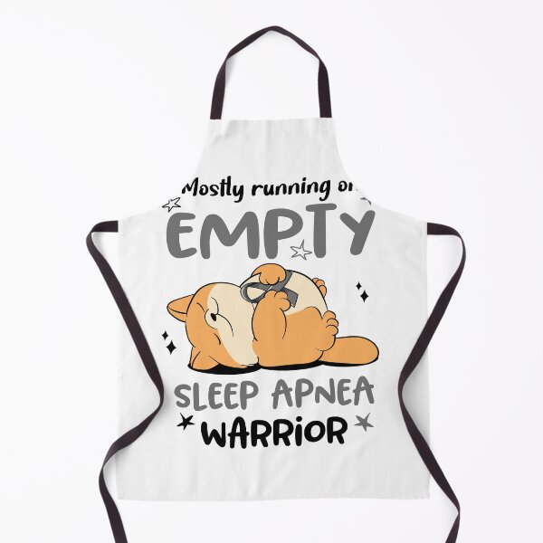 Item preview, Mostly running on Empty Sleep Apnea Warrior designed and sold by ElizabethS809.