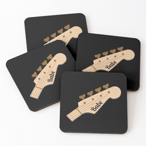 Item preview, BASS Babe - Bass Guitar Headstock designed and sold by Grepthor.