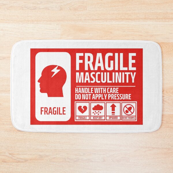 Item preview, Fragile Masculinity handle with care fragile tag  designed and sold by letydrg99.