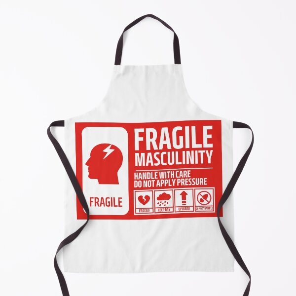 Item preview, Fragile Masculinity handle with care fragile tag designed and sold by letydrg99.