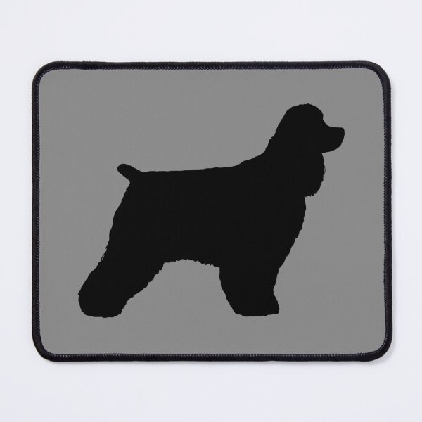 Item preview, Black Cocker Spaniel Silhouette(s) designed and sold by Jenn Inashvili.