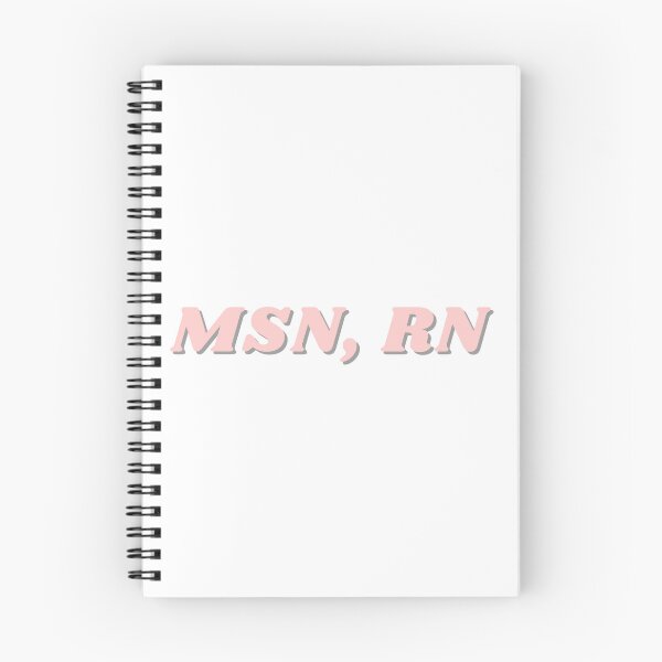 Item preview, MSN, RN- light pink designed and sold by CSdoodles.
