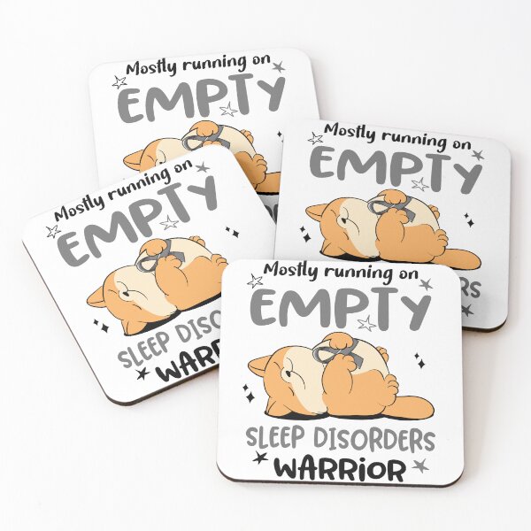 Item preview, Mostly running on Empty Sleep Disorders Warrior designed and sold by ElizabethS809.