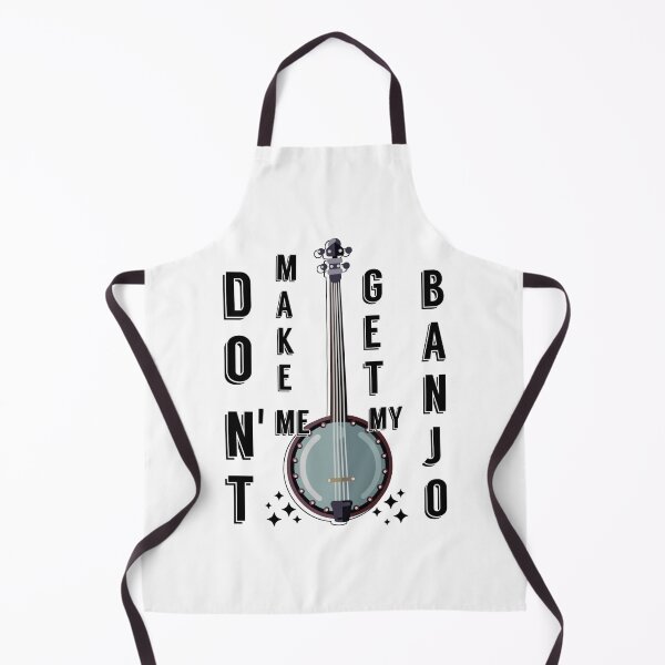 Item preview, Don't make me get my banjo music instruments shirt  designed and sold by cizito.