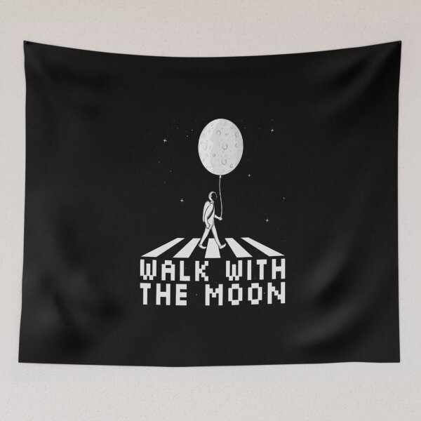 Item preview, Astronaut Walking With The Moon designed and sold by VitezCrni.
