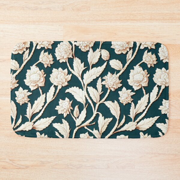Item preview, Rococo Floral Pattern Print designed and sold by ThePurpleMelon.