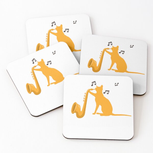 Item preview, Cat playing Jazz Funny Design For mom and sister designed and sold by yssnyd.