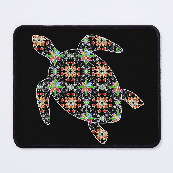 Item preview, Turtle floral designed and sold by Niibidoon.