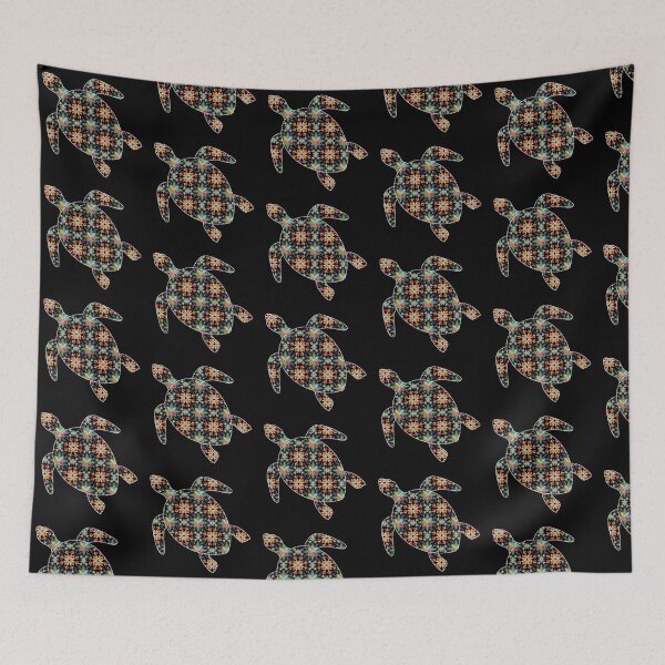 Item preview, Turtle floral designed and sold by Niibidoon.