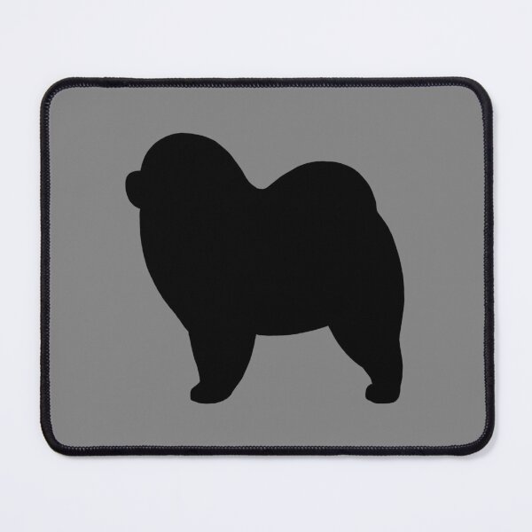 Item preview, Black Chow Chow Silhouette(s) designed and sold by Jenn Inashvili.