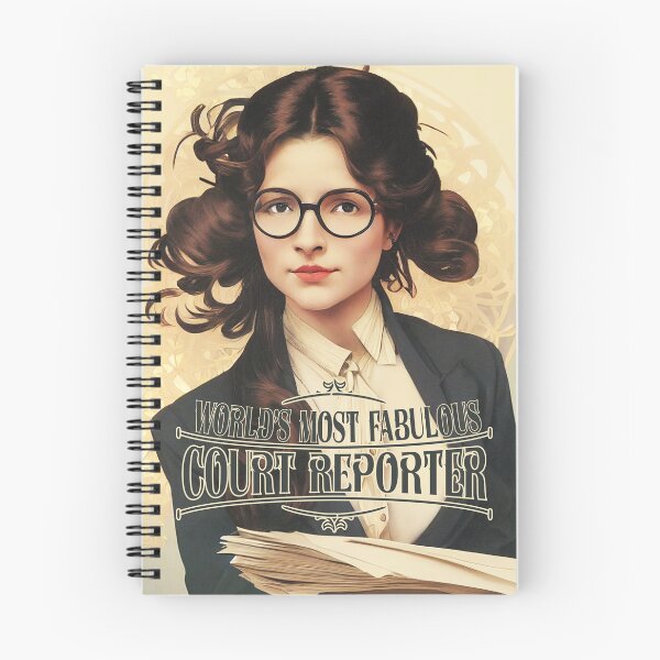 Item preview, World's Most Fabulous Court Reporter designed and sold by theblueofmyeye.