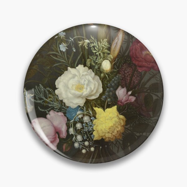 Artikelvorschau, Blumenstrauß in einer Glasvase - Gemälde von Ambrosius Bosschaert entworfen und verkauft von maxberube.