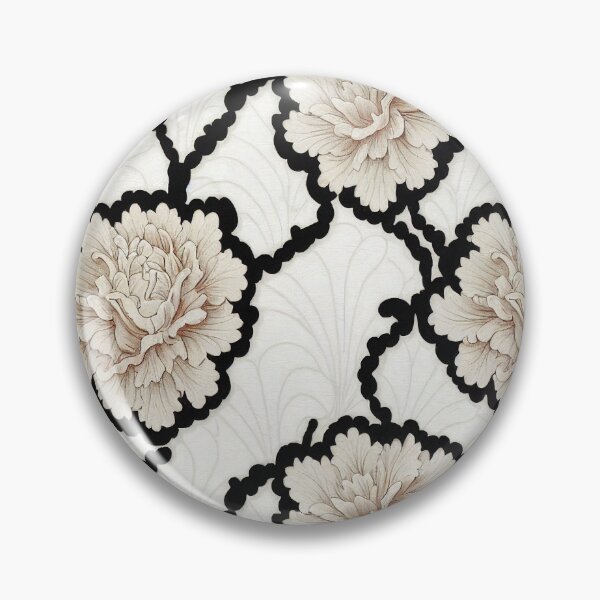 Item preview, Rococo Floral Pattern Print designed and sold by ThePurpleMelon.