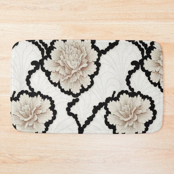 Item preview, Rococo Floral Pattern Print designed and sold by ThePurpleMelon.