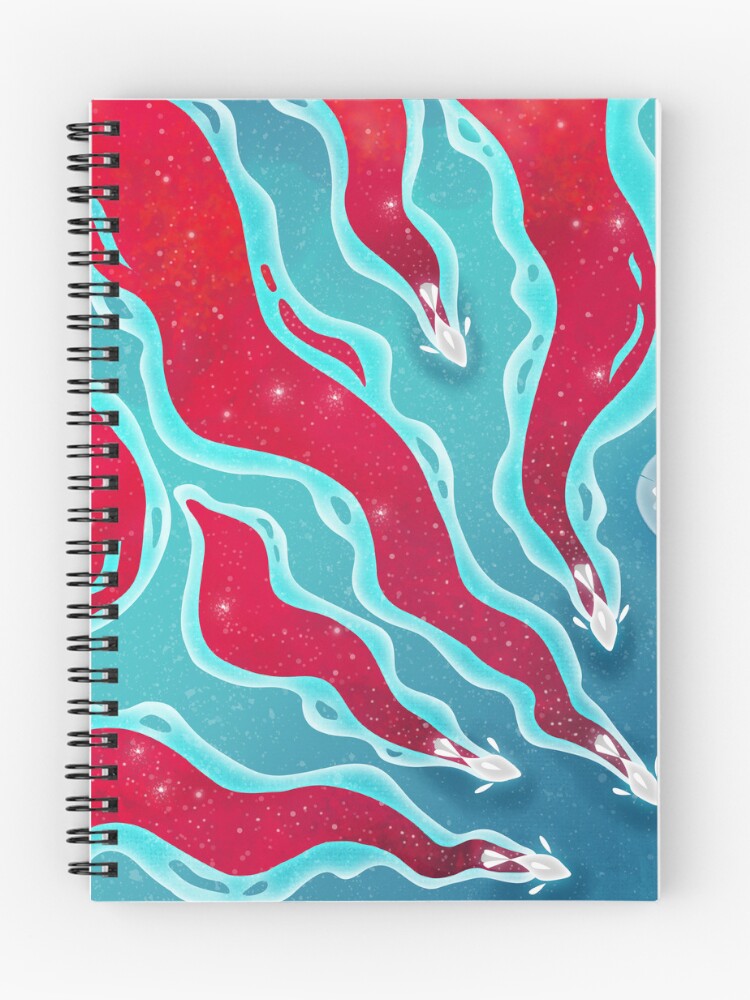 Thumbnail 1 of 3, Journal, Fishies designed and sold by -DearTreehouse-.